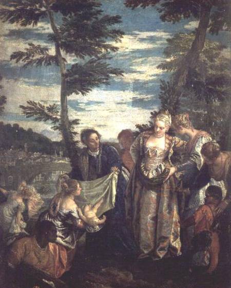 Moses Rescued from the Nile van Veronese, Paolo (eigentl. Paolo Caliari)
