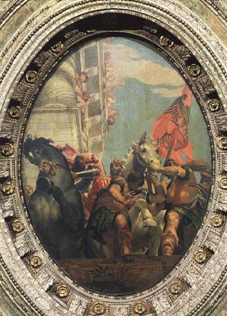 The Triumph of Mordecai van Veronese, Paolo (eigentl. Paolo Caliari)