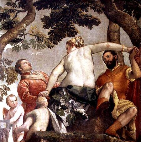 Allegory of Love, I (Unfaithfulness) van Veronese, Paolo (eigentl. Paolo Caliari)