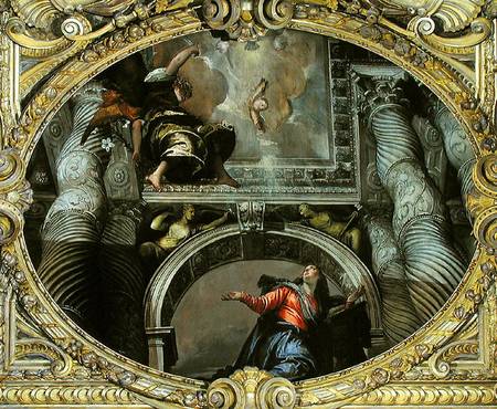 The Annunciation van Veronese, Paolo (eigentl. Paolo Caliari)