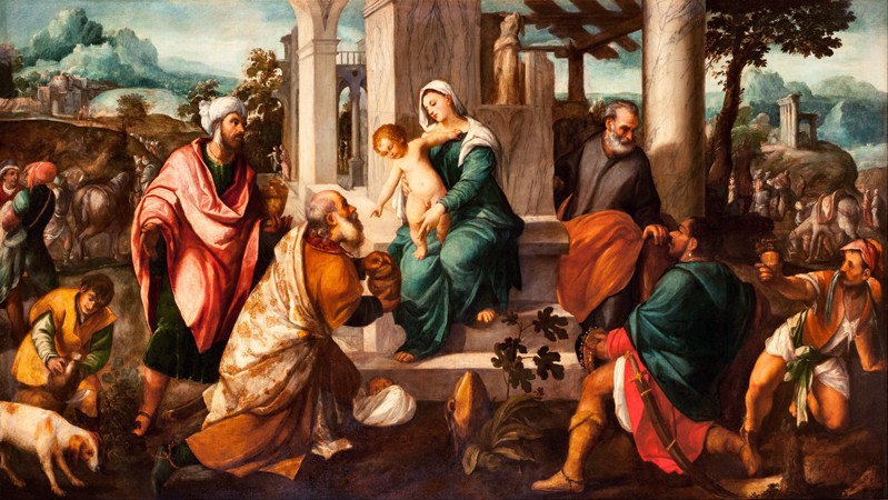 The Adoration of the Magi van Veronese, Paolo (eigentl. Paolo Caliari)