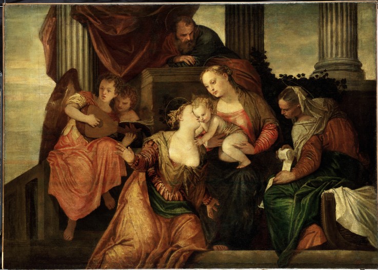 The Mystical Marriage of Saint Catherine van Veronese, Paolo (eigentl. Paolo Caliari)