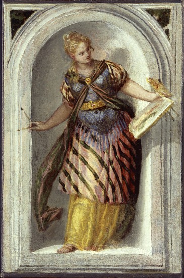 The Muse of Painting van Veronese, Paolo (eigentl. Paolo Caliari)
