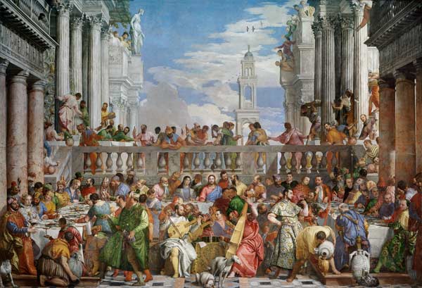 Bruiloft te Cana van Veronese, Paolo (eigentl. Paolo Caliari)