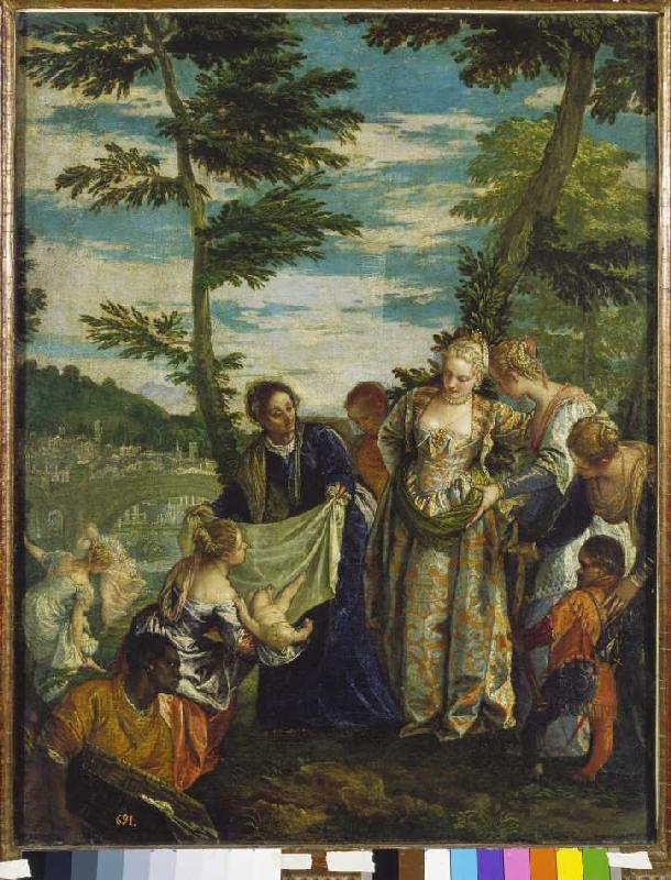 Die Auffindung des Mosesknaben van Veronese, Paolo (eigentl. Paolo Caliari)