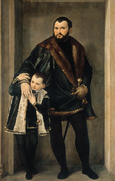 Giuseppe da Porto and his Son van Veronese, Paolo (eigentl. Paolo Caliari)