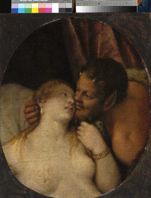 Jupiter und Anthiope. van Veronese, Paolo (eigentl. Paolo Caliari)