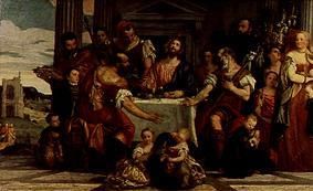 Das Mahl in Emmaus. van Veronese, Paolo (eigentl. Paolo Caliari)