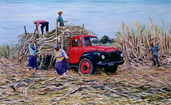 Loading Canes (oil on canvas)  van Victor  Collector