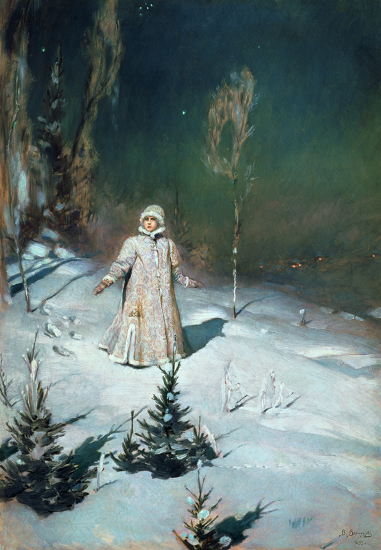 Snow Maiden van Victor Mikhailovich Vasnetsov