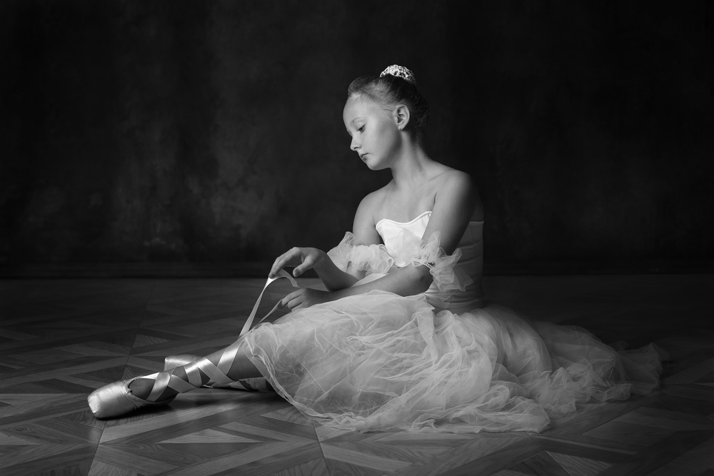 The little ballerina 2 van Victoria Glinka