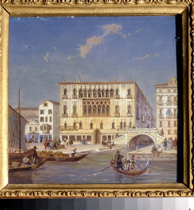 Views of Venice. Palazzo Bernardo van Victor Vincent Adam