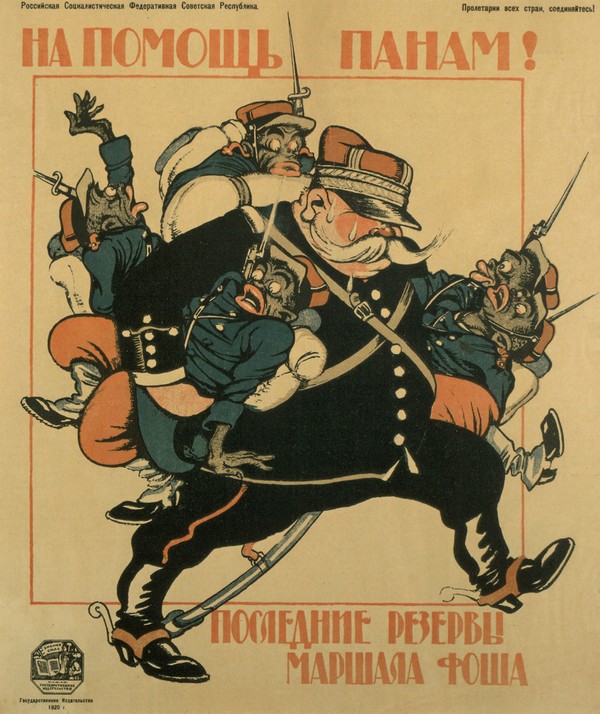 Letzte Reserve von Marschall Foch (Plakat) van Viktor Nikolaevich Deni