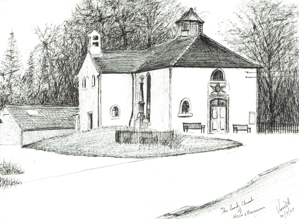 Killin & Ardeonaig Parish Church van Vincent Alexander Booth