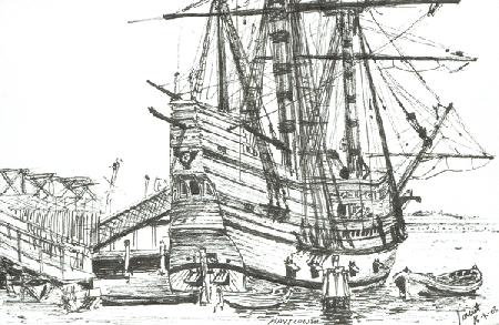 The Mayflower, Plymouth, Massachusetts