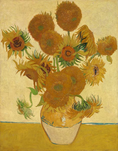 Van Gogh / Sunflowers / 1888 / De zonnebloem Vincent van Gogh van Vincent van Gogh