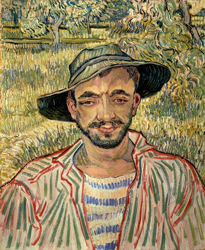 V.van Gogh, The Gardener / Paint./ 1889 van Vincent van Gogh