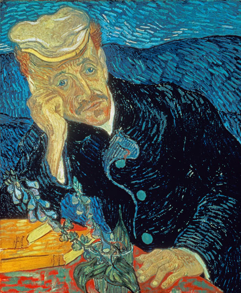 Portret van  Dr. Gachet van Vincent van Gogh