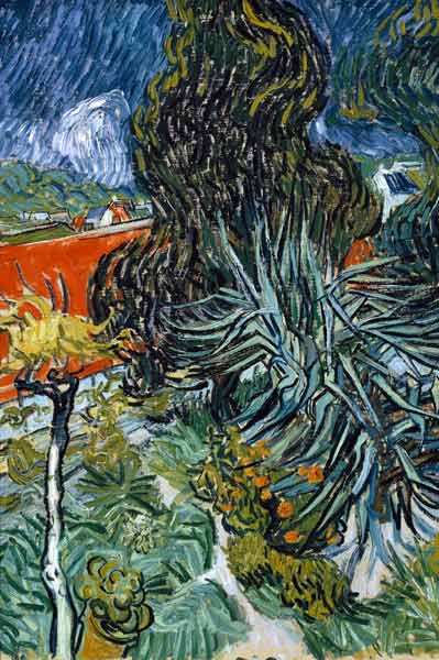 Van Gogh / Dr. Gachet s Garden / 1890 van Vincent van Gogh