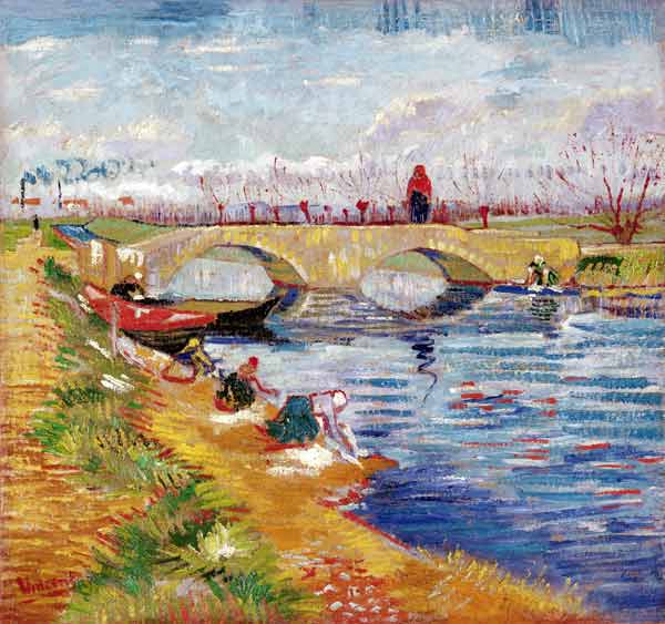 Pont de Gleize bei Arles van Vincent van Gogh