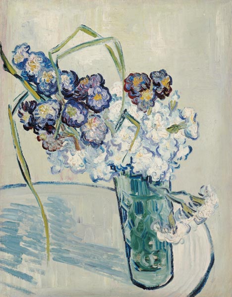 Still Life, Vase of Carnations, June 1890 van Vincent van Gogh