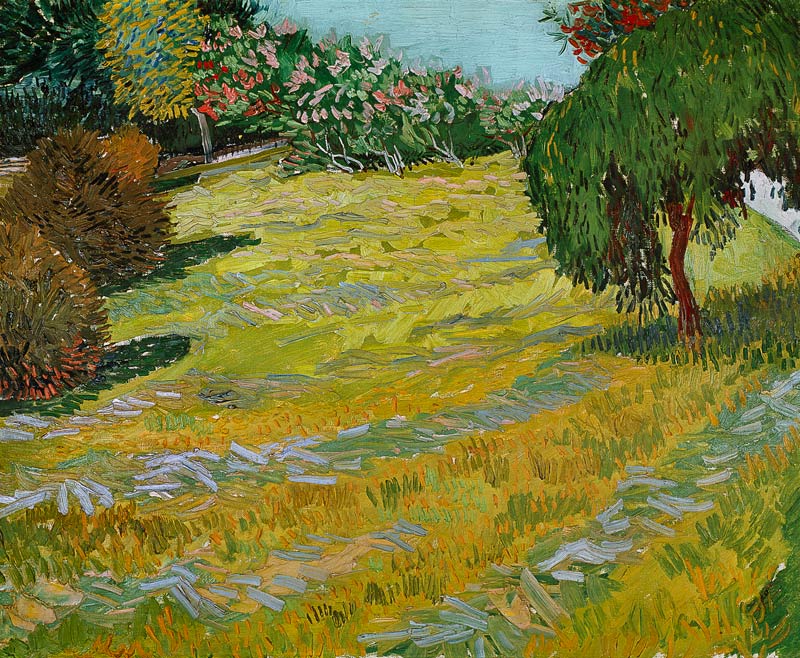 Field in Sunlight van Vincent van Gogh