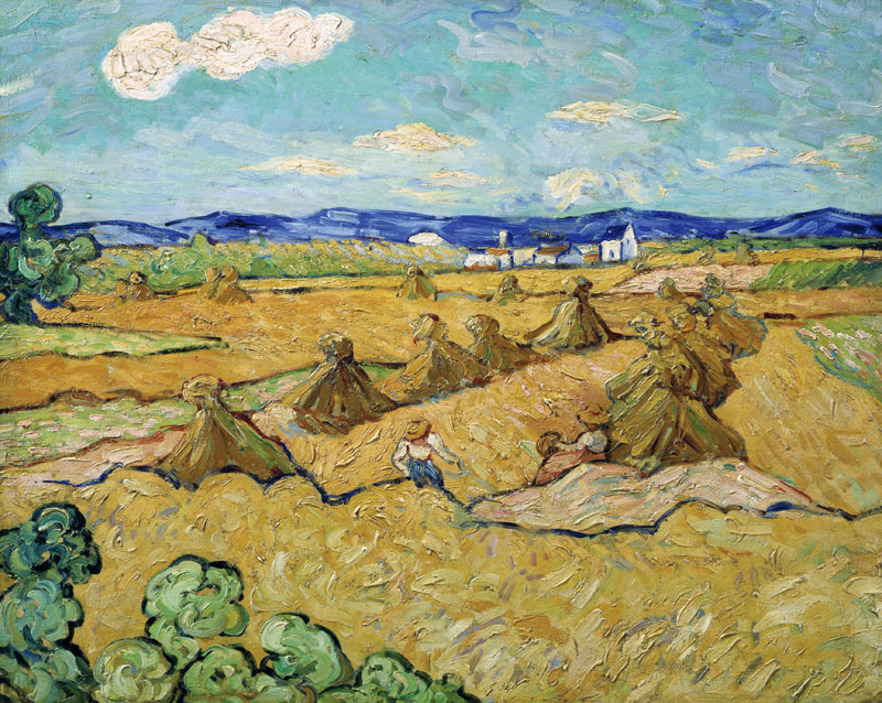 De Hooibergen Vincent van Gogh van Vincent van Gogh