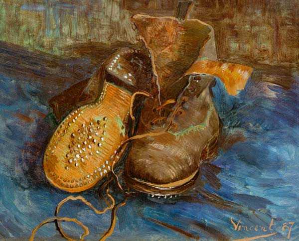 V.van Gogh / A Pair of Shoes / 1887 van Vincent van Gogh