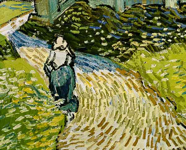 Van Gogh/ Kirche in Auvers-sur-Oise/1890 van Vincent van Gogh