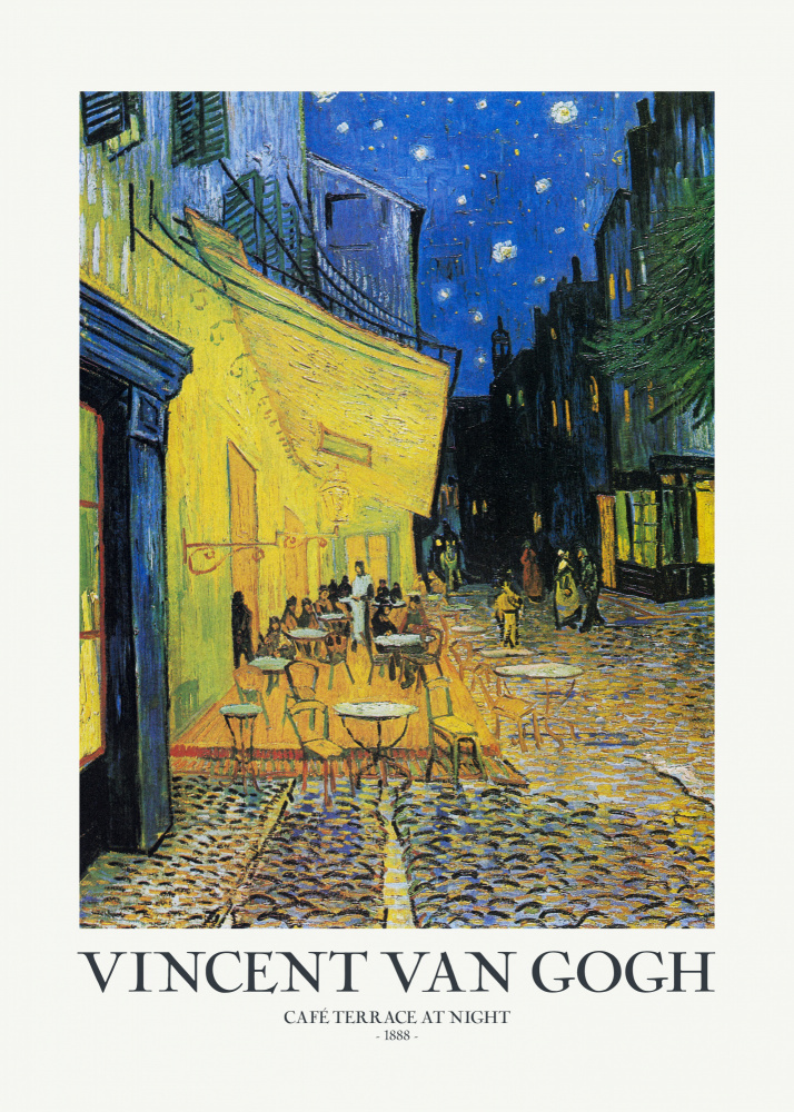 Café Terrace At Night van Vincent van Gogh