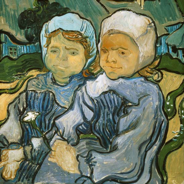 Zwei Kinder van Vincent van Gogh