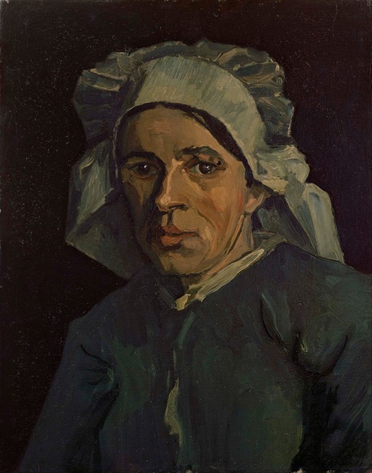 Head of a woman van Vincent van Gogh