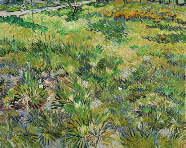Long Grass with Butterflies van Vincent van Gogh