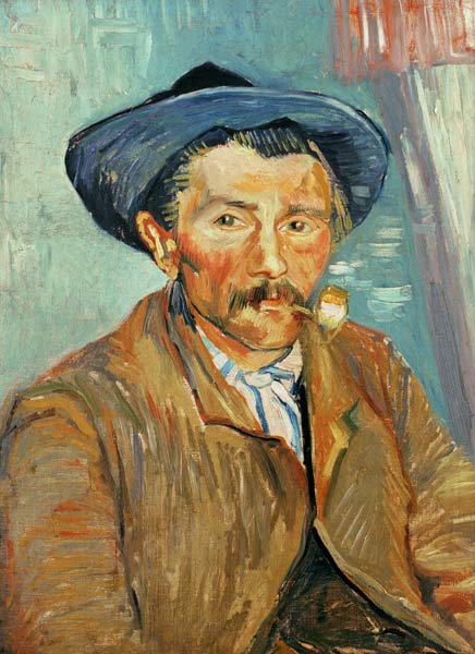 van Gogh / Man with pipe / 1888 van Vincent van Gogh
