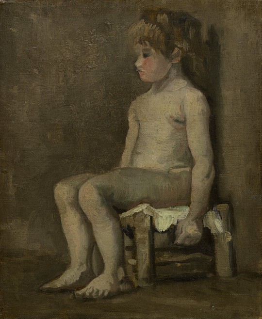 Nude girl van Vincent van Gogh