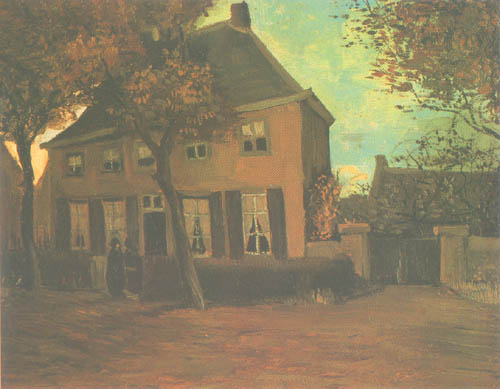 Das Pfarrhaus in Nuenen van Vincent van Gogh