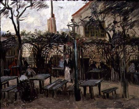 Pleasure Gardens at Montmartre van Vincent van Gogh