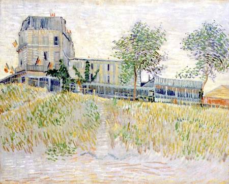Restaurant de la Sirene, Asnieres van Vincent van Gogh