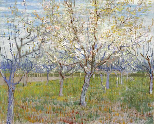 The pink orchard van Vincent van Gogh
