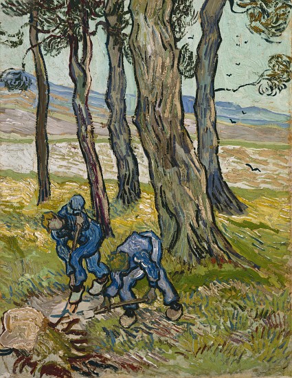 The Diggers van Vincent van Gogh