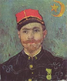 Portret van luitenant Milliet Vincent van Gogh