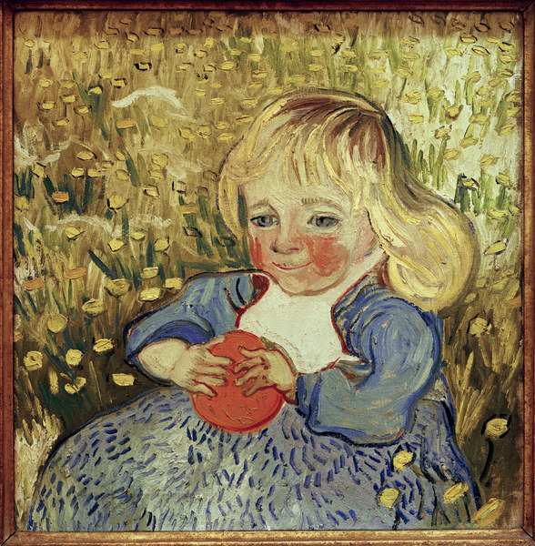 van Gogh / Child with orange / 1890 van Vincent van Gogh