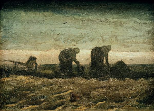 v.Gogh / In the moor / 1883 van Vincent van Gogh
