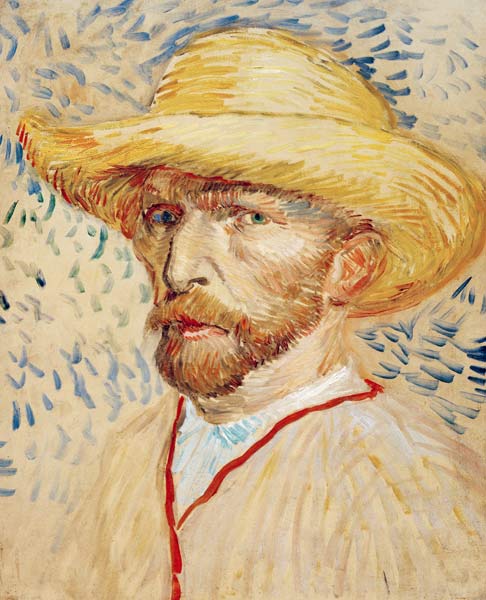 Zelfportret 1887 van Vincent van Gogh