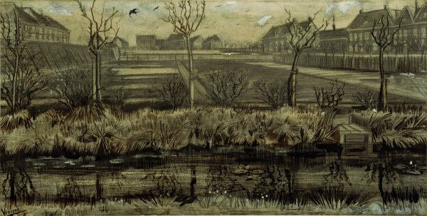 V.van Gogh, Nursery on Schenkweg / Draw. van Vincent van Gogh
