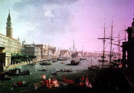 A View of the Grand Canal van Vincenzo Chilone
