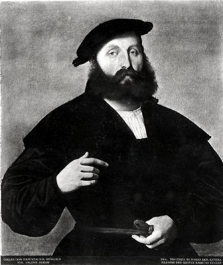 Portrait of Count Raimund Fugger van Vincenzo di Biagio Catena