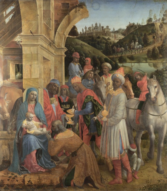 The Adoration of the Kings van Vincenzo Foppa
