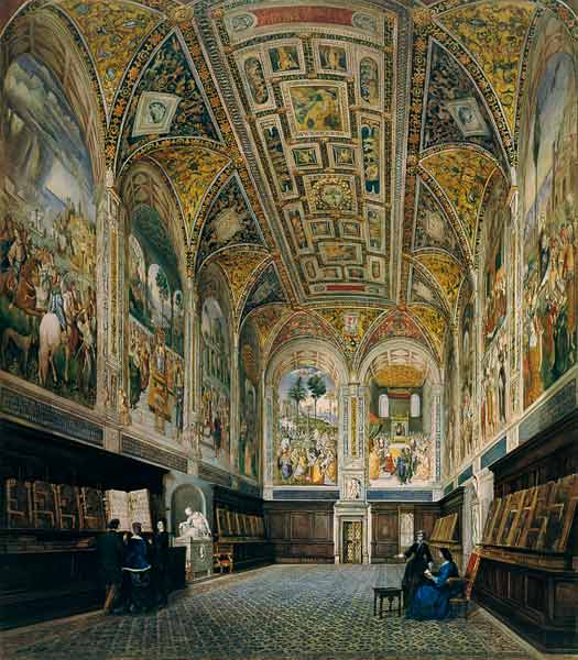 The Piccolomini Library, Siena van Vincenzo Marchi