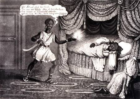 Tregears Black Jokes - Othello, engraved by Hunt van W. Summers